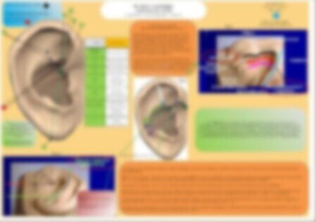 Scheda Auricoloterapia Sciatica, lombalgia, ernia del disco. Autore dott. P. Ventura.